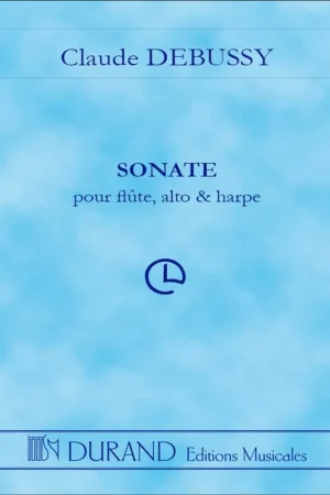 Remise supplémentaire | Debussy C. Sonate Flute Alto et Harpe Conducteur