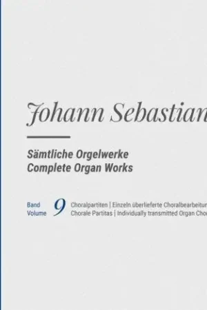 Bach J.s. Oeuvres Completes Vol 9 Orgue - Nouveau au catalogue
