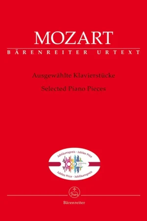 Coup de cœur des clients | Mozart W.a. Selected Piano Pieces