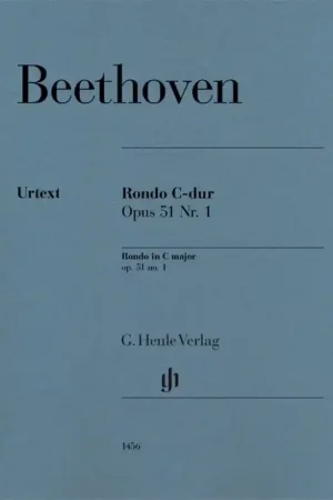 Top des ventes | Beethoven L.v. Rondo OP 51 N°1 Piano