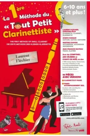 Achetez dès aujourd'hui | Flechier L. La 1RE Methode DU Petit Clarinettiste