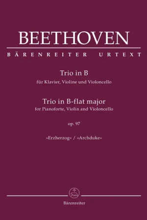 Beethoven L.v. Trio OP 97 Cordes et Piano - Satisfait ou remboursé
