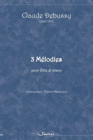 Debussy C. Melodies Flute - Envoi rapide