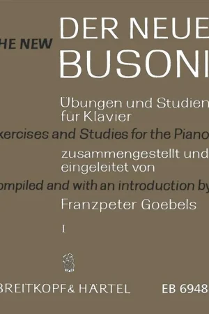 Busoni F. The New Busoni Vol 1 Piano | Liquidation