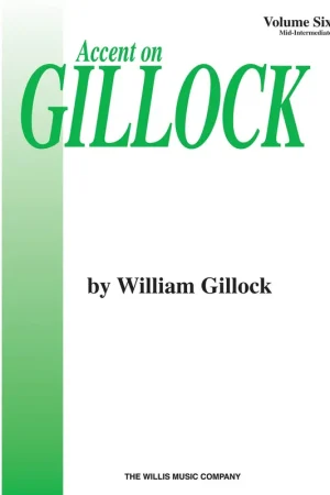 Achat sécurisé | Accent ON Gillock Book 6 Piano