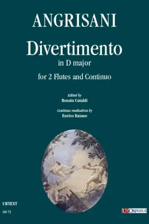 En stock - Angrisani G. Divertimento RE Majeur Flutes et Basse Continue