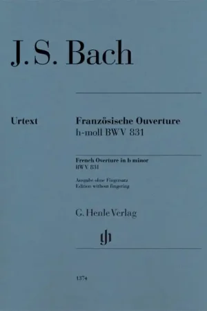 Bach J.s. Ouverture A la Francaise Bwv 831 Piano-1 - En stock