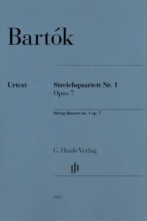 Bartok B. String Quartet N°1 OP 7 - Prix bas