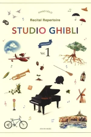 Hisaishi J. Studio Ghibli Recital Repertoire 1 Elementary Piano - À ne pas manquer