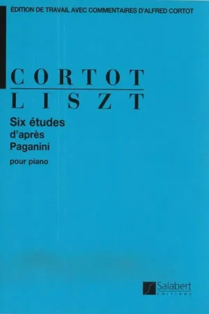 Disponible à la commande | Liszt F. Etudes D'apres Paganini Piano