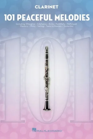 101 Peaceful Melodies Clarinet - Bonne affaire