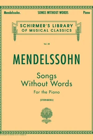 Mendelssohn F. Romances Sans Paroles Piano-6 | Super offre
