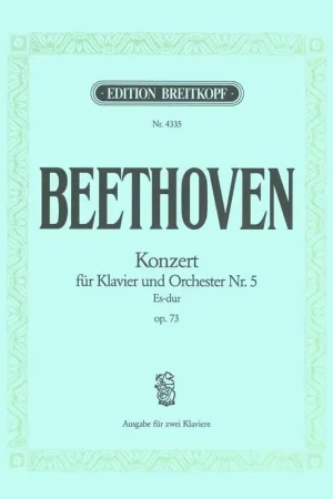 Beethoven L.v. Concerto N°5 OP 73 2 Pianos-1 - Meilleure vente