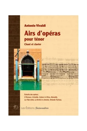Retour gratuit | Vivaldi A. Airs D'opera Airs Voix Tenor