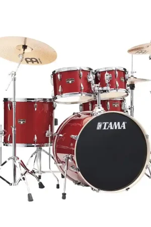 Dernier arrivage - Tama Imperialstar 20" 5PCS Brm Burnt Red Mist