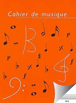 Offre exclusive | Cahier de Musique 8 Portees Pages Seyes