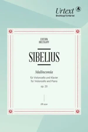 Sibelius J. Malinconia OP 20 Violoncelle - Déstockage