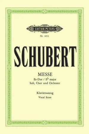 Schubert F. Messe MI Majeur D95 Choeur | Offre limitée