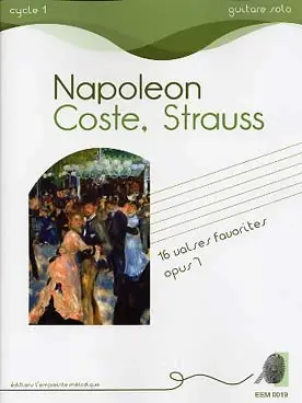Offre spéciale - Coste N. Valses Favorites OP 7 Guitare