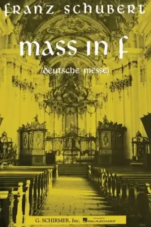 Schubert F. Messe Allemagne Choeur Satb | Paiement sécurisé