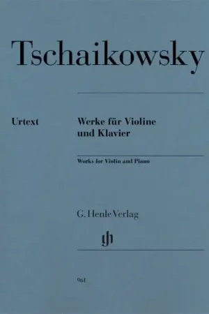 Super prix | Tchaikovsky P.i. Oeuvres Violon
