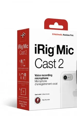 Offre flash | IK Multimedia Irig Mic Cast 2