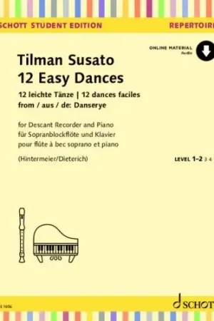 Susato T. Danses Faciles Flute A Bec Soprano | Bien noté