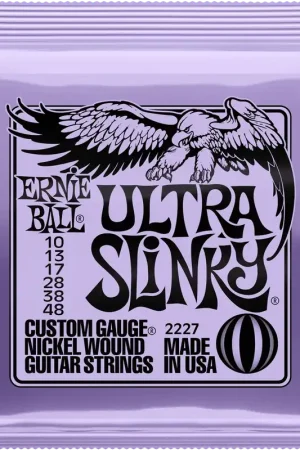 Jeu de Cordes Ernie Ball 2227 Ultra Slinky 10-48 | Prix réduit