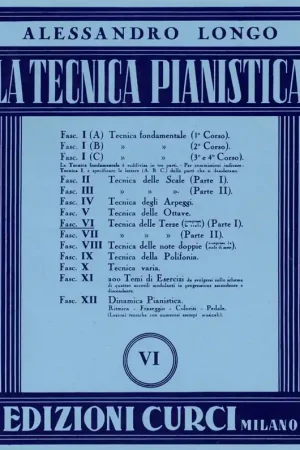 Plébiscité par les clients | Longo A. Technique Des Tierces Vol 6 Piano