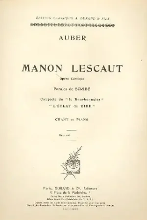 Auber D. Eclat de Rire Chant | Se termine bientôt