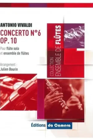 Très populaire - Vivaldi A. Concerto N°6 OP 10 Flutes
