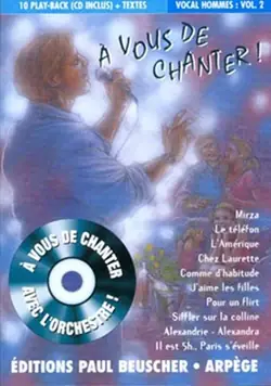 A Vous de Chanter Vol 2 Vocal + CD-1 | Soldes