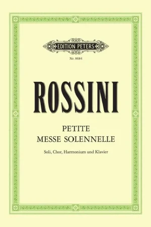 Coup de cœur | Rossini G. Petite Messe Solennelle Chant Piano-1
