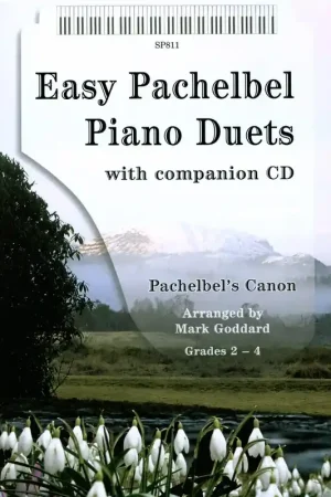 Easy Pachelbel Piano Duets Piano 4 Mains | Réduction