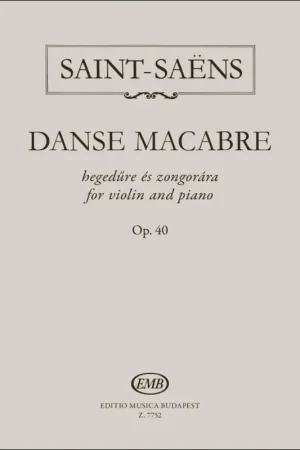 Commandez maintenant | SAINT-SAENS C. Danse Macabre OP 40 Violon-2