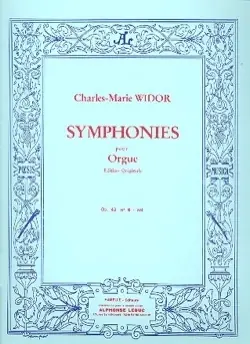 Widor C.m. 6ME Symphonie Orgue | Nouveau