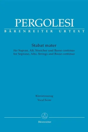 Disponible maintenant | Pergolese G.b. Stabat Mater Chant-1