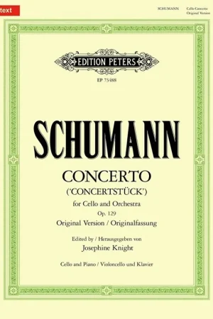 Commandez maintenant - Schumann R. Concerto OP 129 Violoncelle