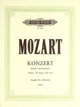 Ajoutez au panier | Mozart W.a. Concerto N°6 K. 238 2 Pianos 4 Mains