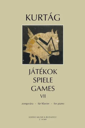 Kurtag G. Jatekok Games Vol 7 Piano | Derniers jours