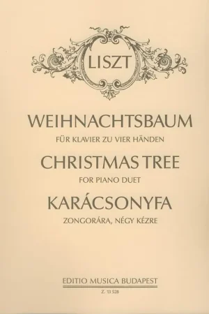 Incontournable - Liszt F. Christmas Tree Piano 4 Mains