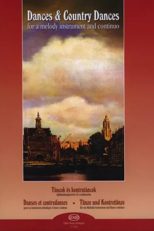 Nouveau en boutique - Janos Bali Dances And Country Dances For Melody Instrument et B.c.