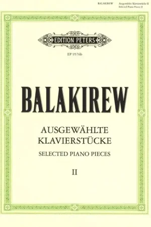 Balakirev M. Ausgewahlte Klavierstucke Vol 2 Piano - Dernière chance