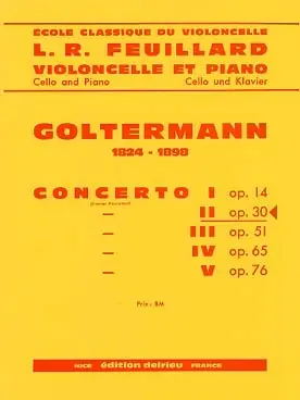 Achetez maintenant | Goltermann G. Concertino N°2 OP 30 Violoncelle
