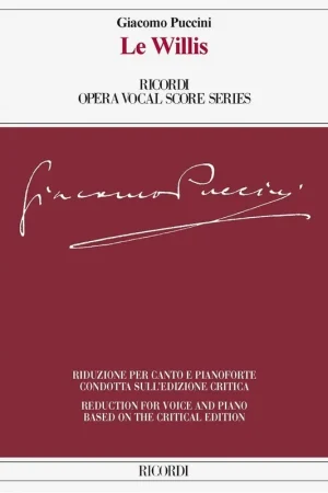 Derniers exemplaires - Puccini G. le Villi Chant Piano-1