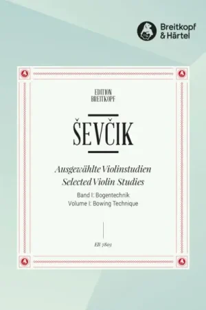 Sevcik Selected Studies Vol 1 et Vol 2 Violon - Expédition immédiate