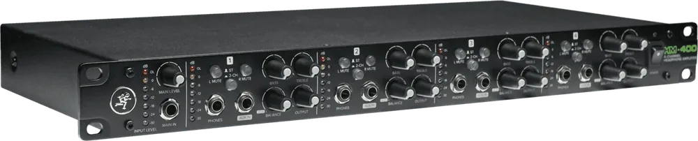 Bonne affaire | Mackie HM-400 HM Amplificateur de Casque 4 Canaux