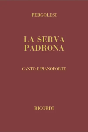 Achat sécurisé - Pergolese G.b. la Serva Padrona Chant Piano-1