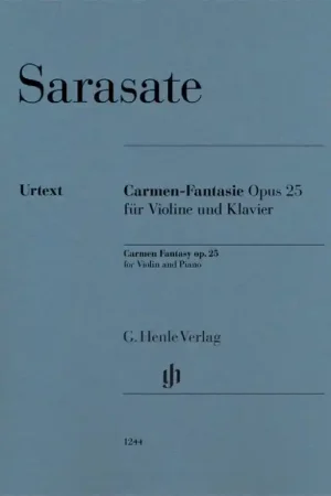 Tout nouveau - Sarasate P. Carmen Fantasy OP 25 Violon-1