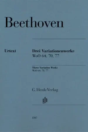 Beethoven L.v. 3 Oeuvres A Variations Piano | Réduction spéciale